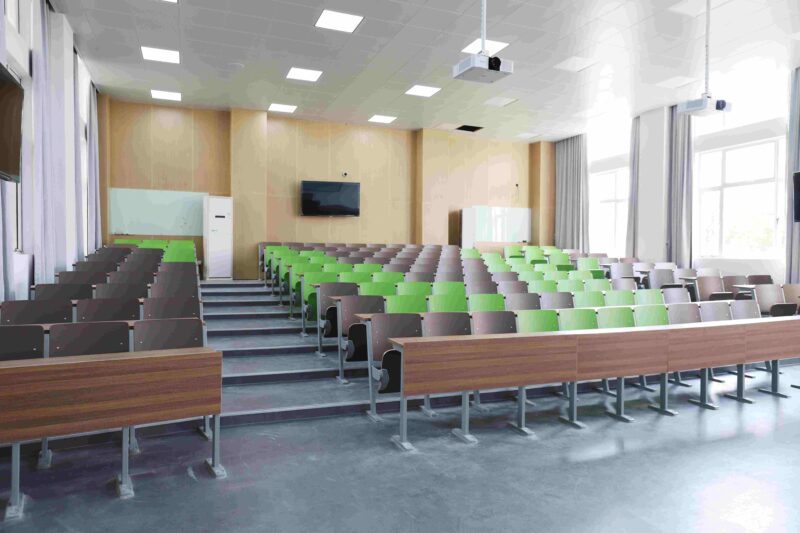 lecture chair and desk